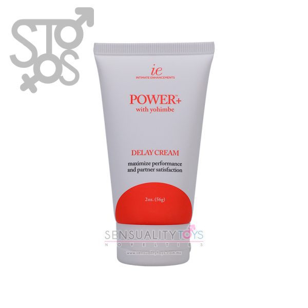 1311-01-BX INTIMATE ENHACEMENTS - POWER+ WITH YOHIMBE DELAY CREAM