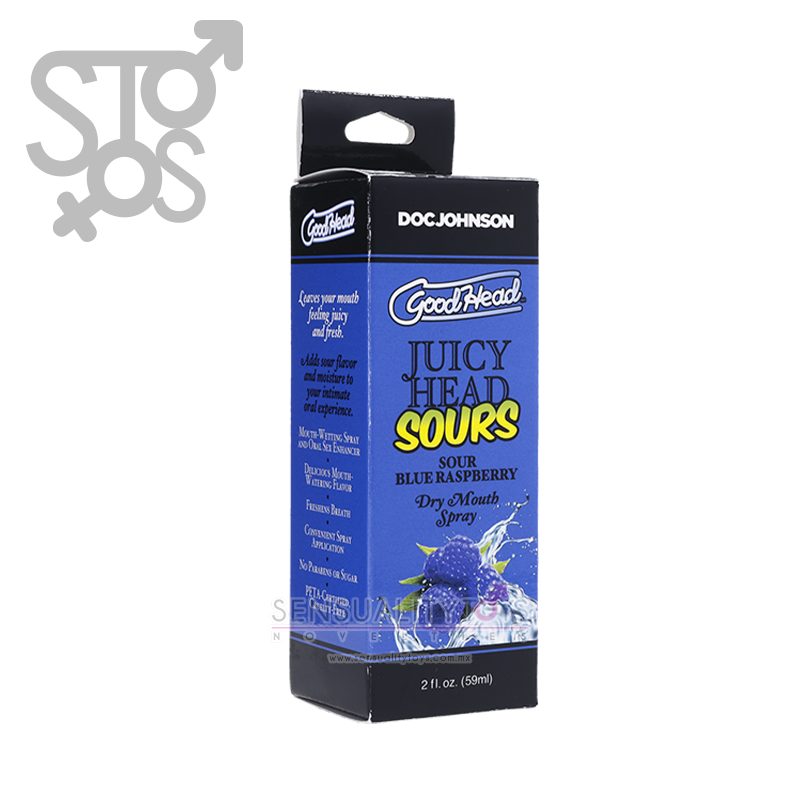 1363-02-BX GoodHead Juicy Head Sours - BLUE RASPERRY