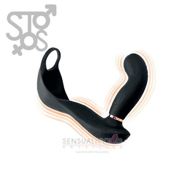 3051 BUTTS UP P-SPOT MASSAGER PRO - BLACK - Imagen 2