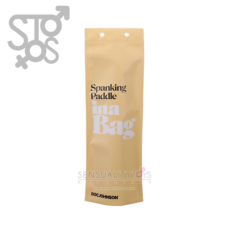 5001-03-BG Spanking Paddle In a Bag - Black