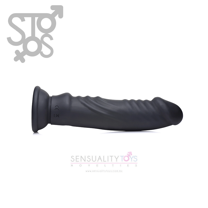 AG661 E-STIM PRO 5X VIBRATING DILDO WITH REMOTE CONTROL - Imagen 3