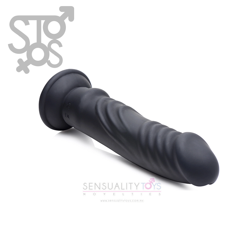 AG661 E-STIM PRO 5X VIBRATING DILDO WITH REMOTE CONTROL - Imagen 4
