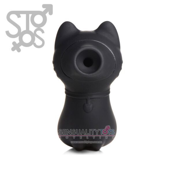 AG960-BLACK SH SUCKY KITTY 7X CLITORAL STIMULATOR - BLACK - Imagen 2