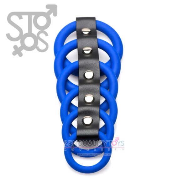 AH038 ST GATES OF HELL SILICONE CHASTITY DEVICE - Imagen 2