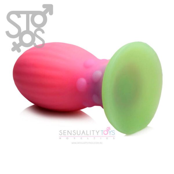 AH067-XL CC XL XENO EGG GLOW IN THE DARK SILICONE EGG - Imagen 3
