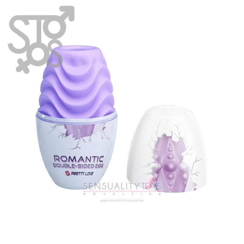 BI-014832-2 PRETTY LOVE - ROMANTIC - DOUBLE SIDED EGG - Imagen 2