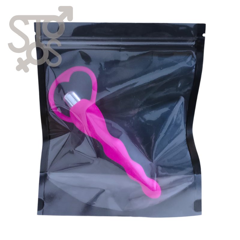 GM-031 PLEASURE SILICONE BEADS VIBRATOR - BUMBLISS - PINK