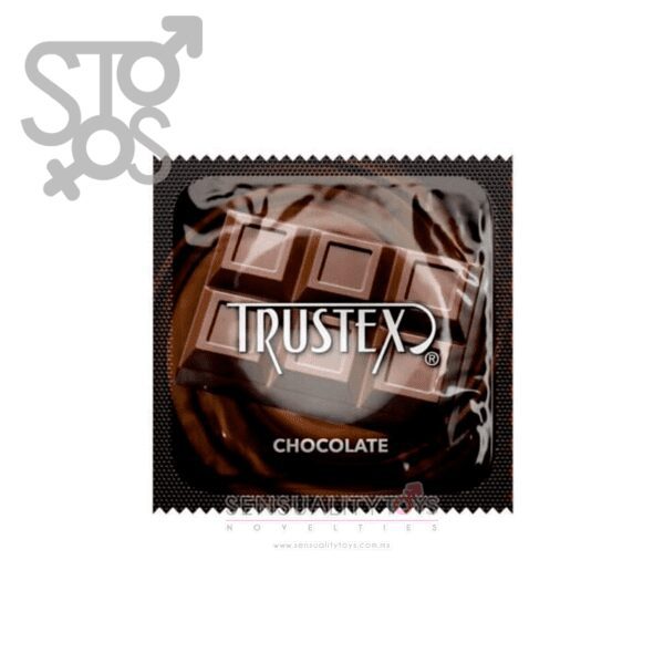 L8840C CONDÓN - TRUSTEX - SABOR CHOCOLATE