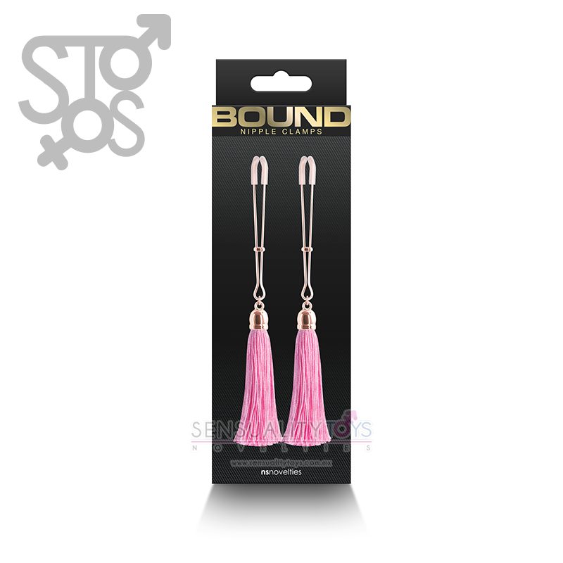 NSN-1302-24 BOUND - NIPPLE CLAMPS - T1 - PINK