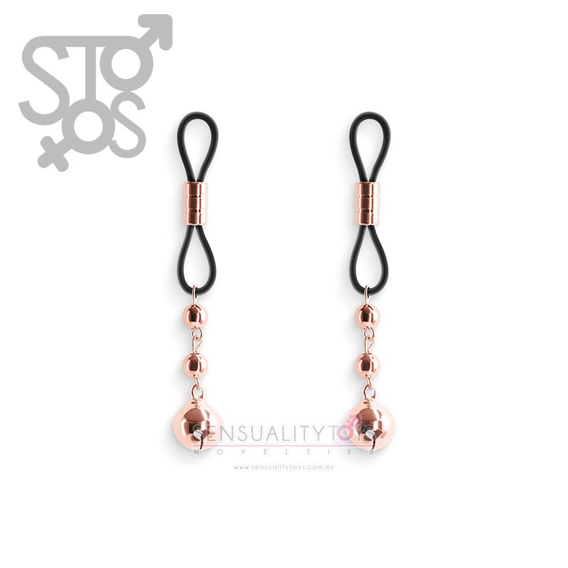 NSN-1302-61 BOUND - NIPPLE CLAMPS - D1 - ROSE GOLD - Imagen 2