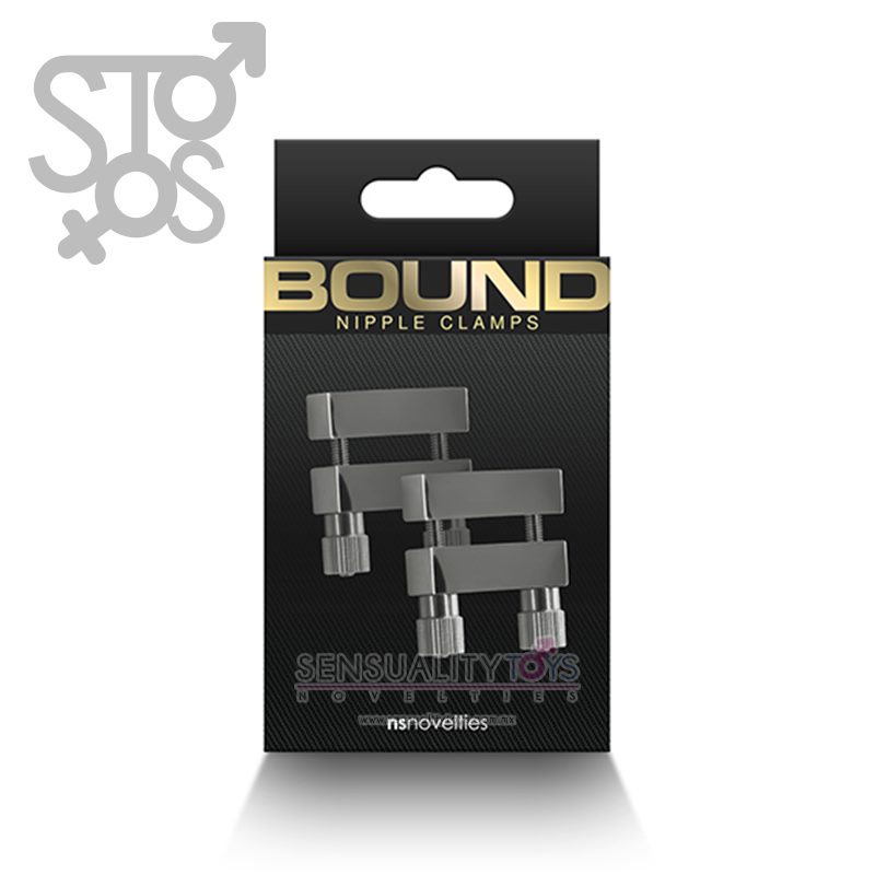 NSN-1304-41 BOUND - NIPPLE CLAMPS - V1 - GUNMETAL