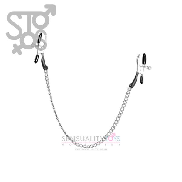 PD2177-00 FETISH FANTASY SERIES ALLIGATOR NIPPLE CLAMPS - SILVER - Imagen 2