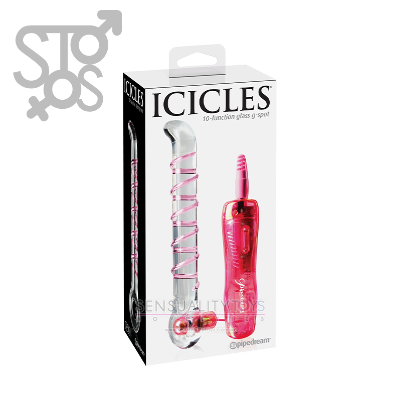 PD2904-00 ICICLES NO. 4 - CLEAR/PINK