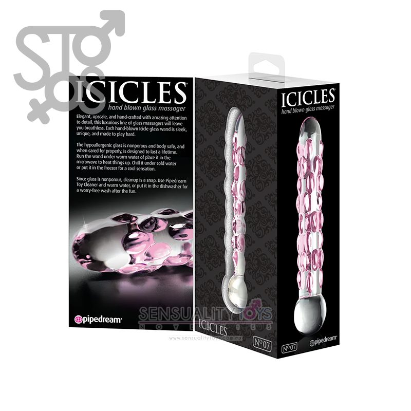 PD2907-00 ICICLES NO. 7 - CLEAR/PINK - Imagen 3