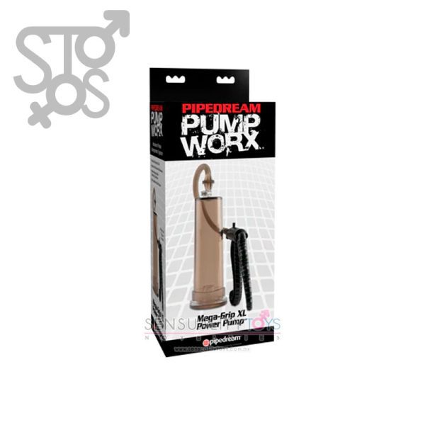 PD3283-23 PUMP WORX MEGA-GRIP XL POWER PUMP - SMOKE/BLACK