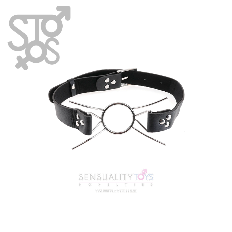 PD3630-00 FETISH FANTASY EXTREME SPIDER GAG - SILVER/BLACK - Imagen 2