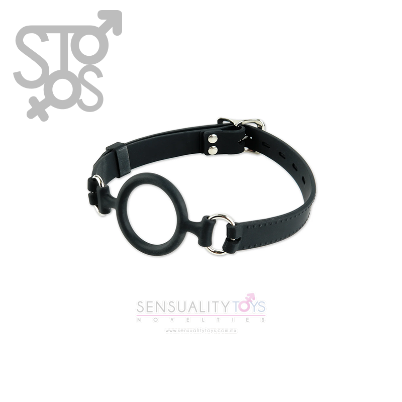 PD3699-23 FETISH FANTASY EXTREME SILICONE O-RING GAG - BLACK - Imagen 2