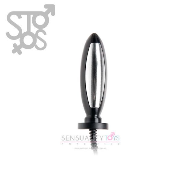 PD3723-04 FETISH FANTASY SERIES SHOCK THERAPY PLEASURE PROBE - BLACK/SILVER - Imagen 2