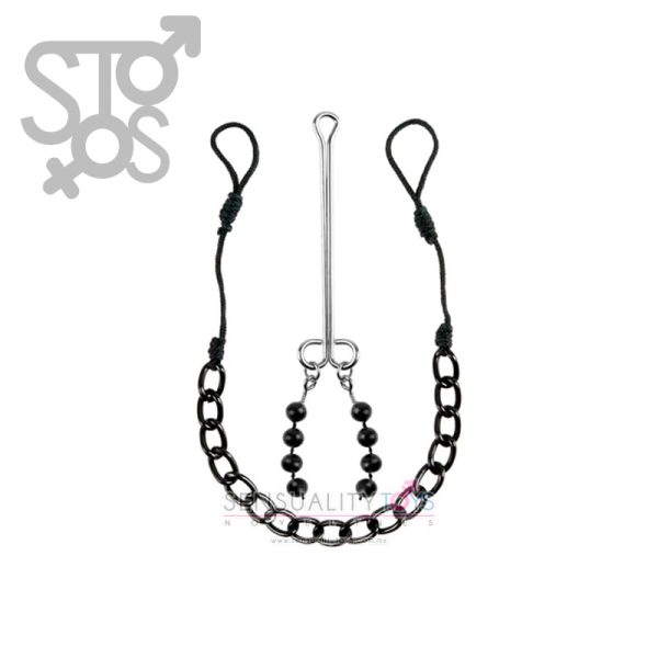PD4452-23 FETISH FANTASY SERIES LIMITED EDITION NIPPLE & CLIT JEWELRY - BLACK - Imagen 2