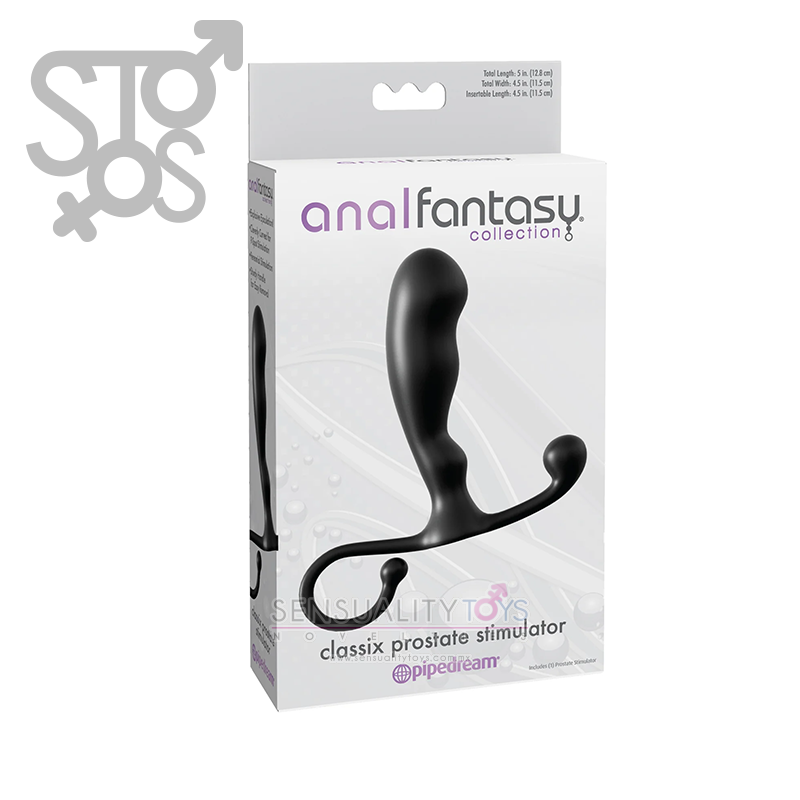PD4617-23 ANAL FANTASY COLLECTION CLASSIX PROSTATE STIMULATOR - BLACK
