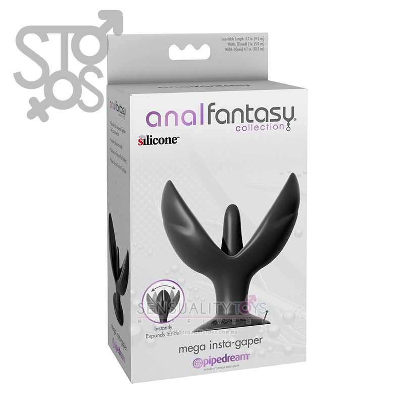 PD4692-23 ANAL FANTASY COLLECTION MEGA INSTA-GAPER - BLACK