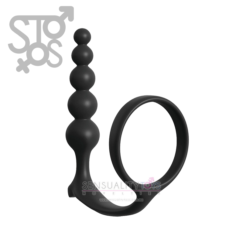 PD4696-23 ANAL FANTASY COLLECTION ASS-GASM COCKRING ANAL BEADS - Imagen 2