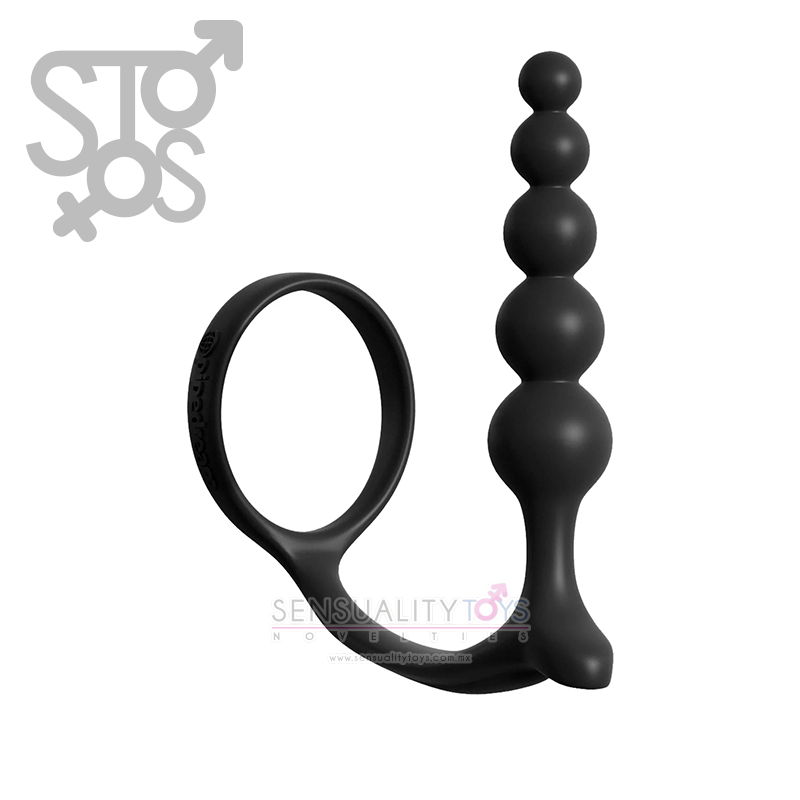 PD4696-23 ANAL FANTASY COLLECTION ASS-GASM COCKRING ANAL BEADS - Imagen 3