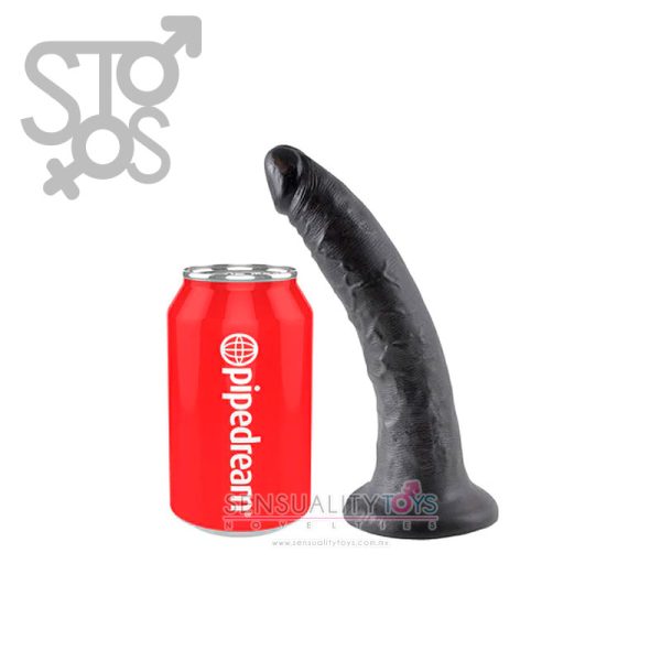 PD5502-23 KING COCK 7" COCK - BLACK - Imagen 2