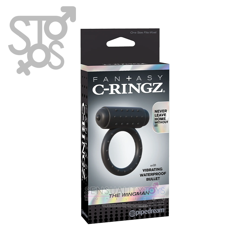 PD5924-23 FANTASY C-RINGZ THE WINGMAN - BLACK