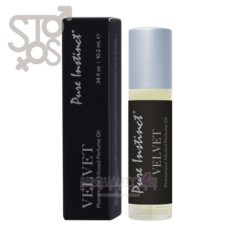 PIN4002-10 PURE INSTINCT SIGNATURE COLLECTION PHEROMONE ROLL ON-VELVET