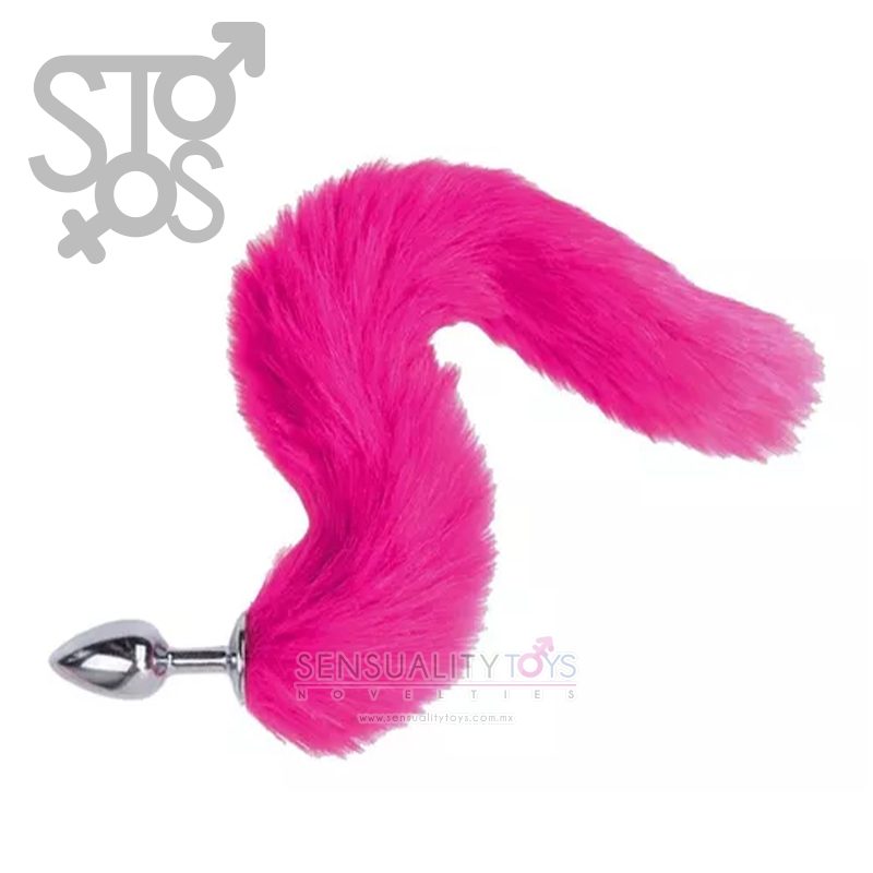 RYST-512 PLUG METAL COLA ZORRO FUCSIA