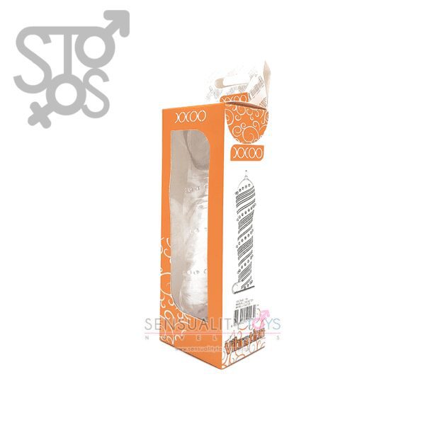 SL012C XXOO - CRYSTAL PENIS SLEEVE - MODELO C - Imagen 2