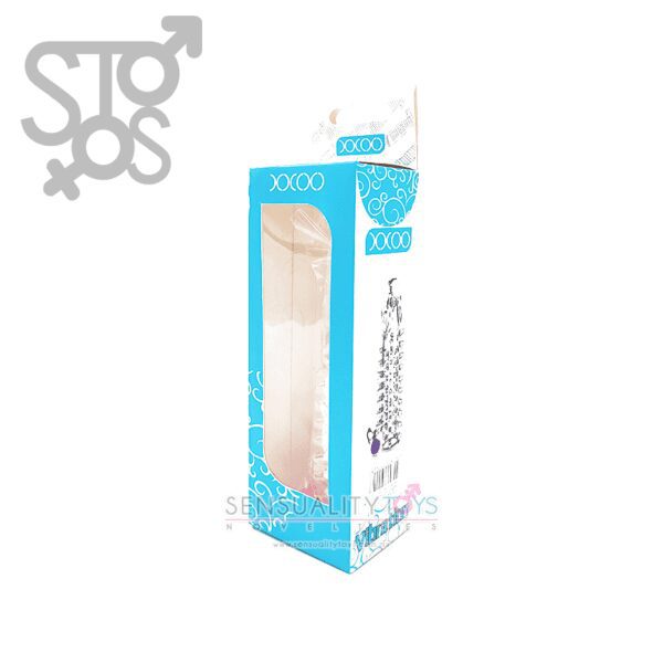 SL012D XXOO - CRYSTAL PENIS SLEEVE - MODELO D - Imagen 2