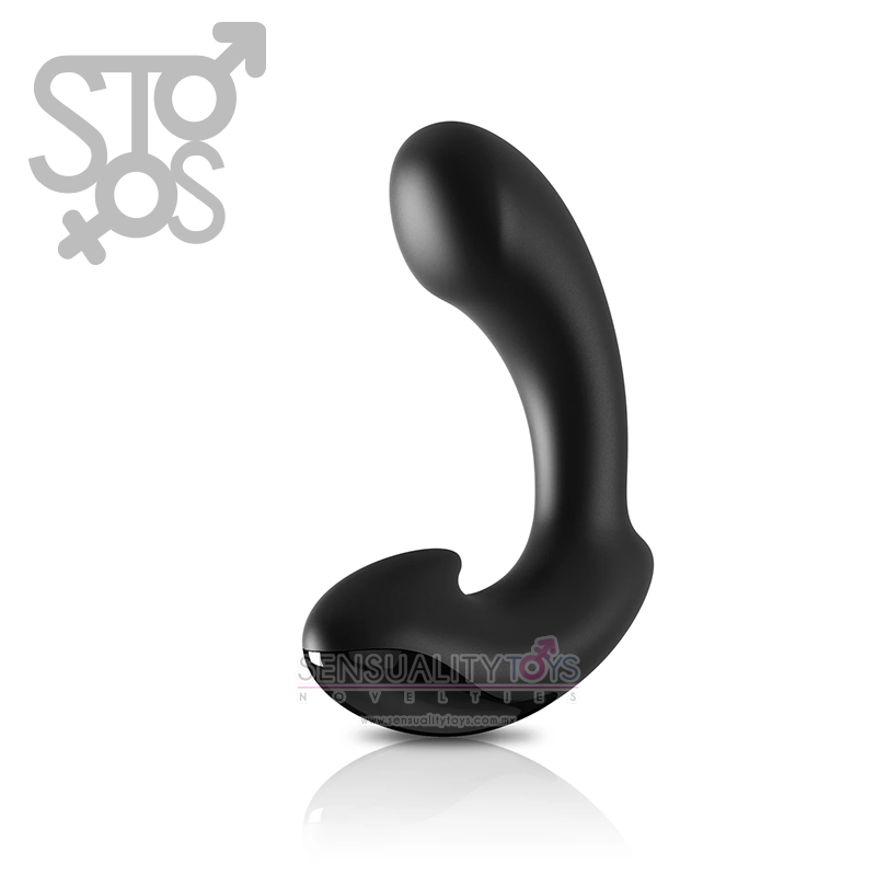 SR1061 SIR RICHARD'S CONTROL SILICONE P-SPOT MASSAGER - BLACK - Imagen 3