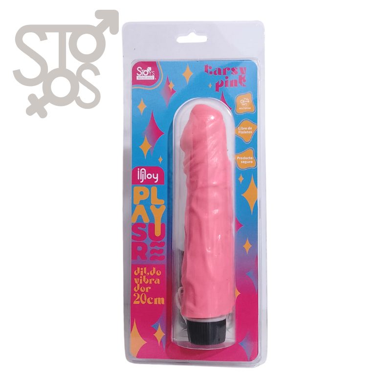 ST-077 INJOY - VIBRADOR RECARGABLE PLAYSURE - TARSY 20 CM - PINK
