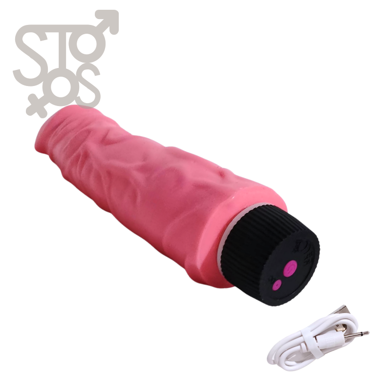 ST-077 INJOY - VIBRADOR RECARGABLE PLAYSURE - TARSY 20 CM - PINK - Imagen 3