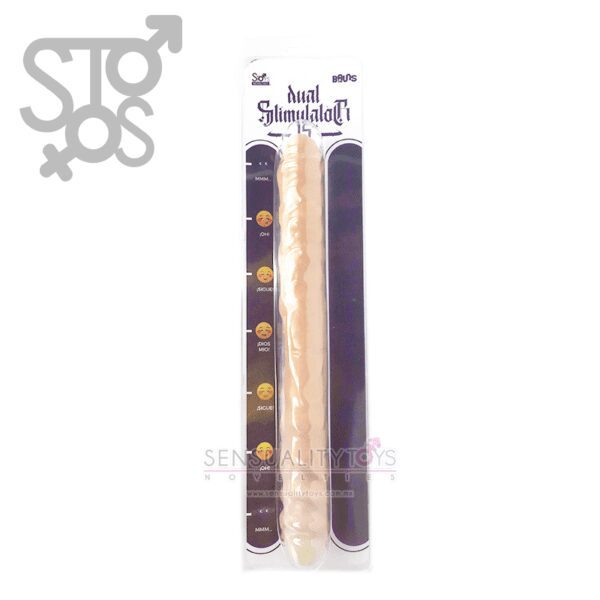 ST-27 STOYS – 15″ DOUBLE SIDED DILDO - DOUBLE DONG - CHICO