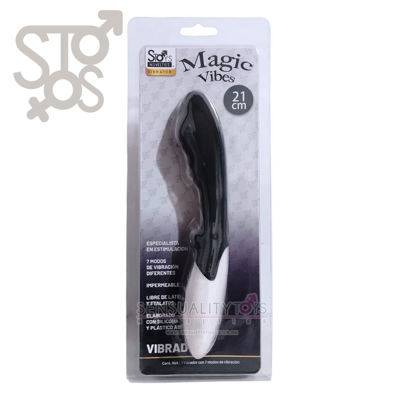 ST-7008 STOYS - MAGIC VIBES 21 CM - BLACK
