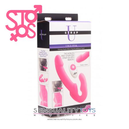 AF706 SU Utge 8X-Pink Vibrating Strapless