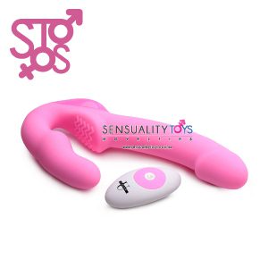 AF706 SU Utge 8X-Pink Vibrating Strapless - Imagen 4