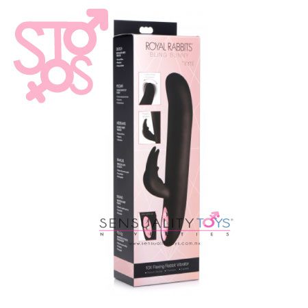 AG272 IN Royal Rabbits Bling Bunny 10X Flexing Rabbit Vibrator