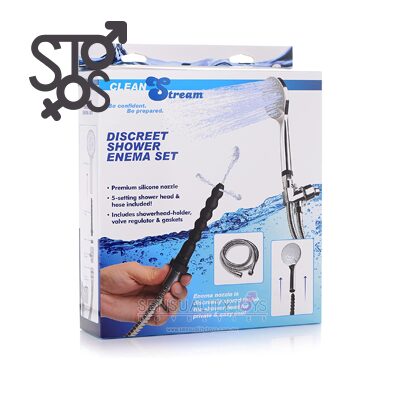 AG604 CS Discreet Shower Enema Set