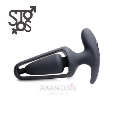 AG675 "AT Power Plug 7X Hollow Anal Plug w/ Remote Control" - Imagen 2