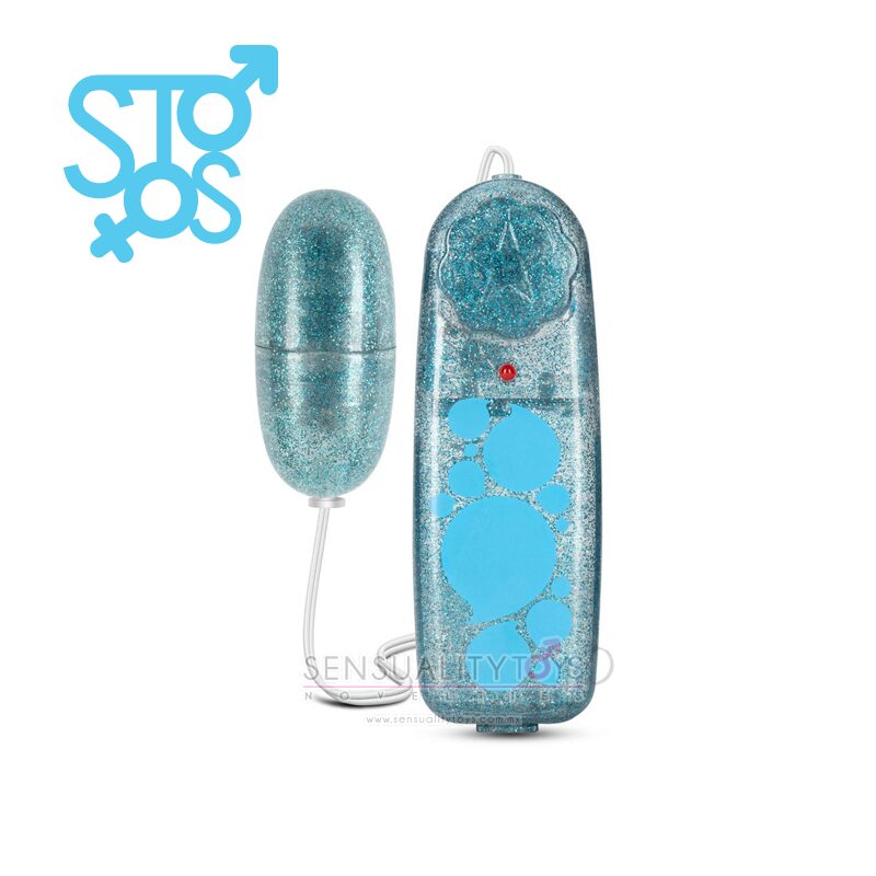 BL-05532 B YOURS - GLITTER POWER BULLET - BLUE - Imagen 2