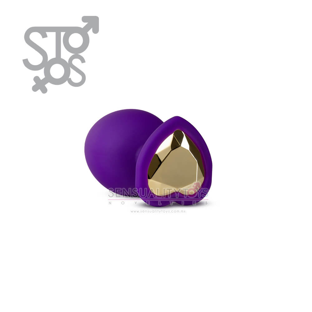 BL-95831 TEMPTASIA - BLING PLUG SMALL - PURPLE - Imagen 2