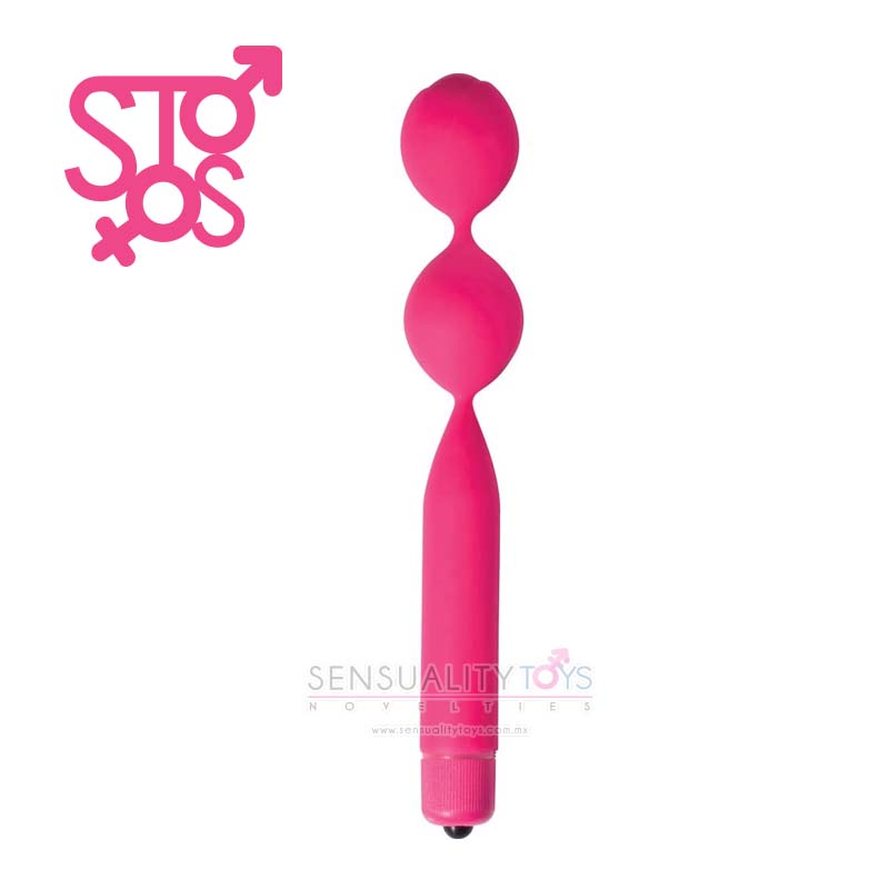 CN-0109-04-50 GOSSIP - DOUBLE VIBE KEGEL WEIGHT - MAGENTA - Imagen 2