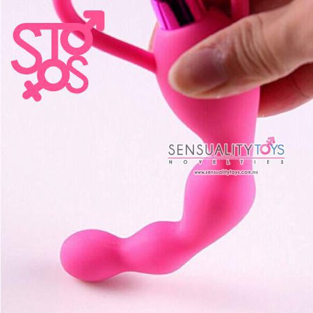 GM-031 PLEASURE SILICONE BEADS VIBRATOR - BUMBLISS - PINK - Imagen 3