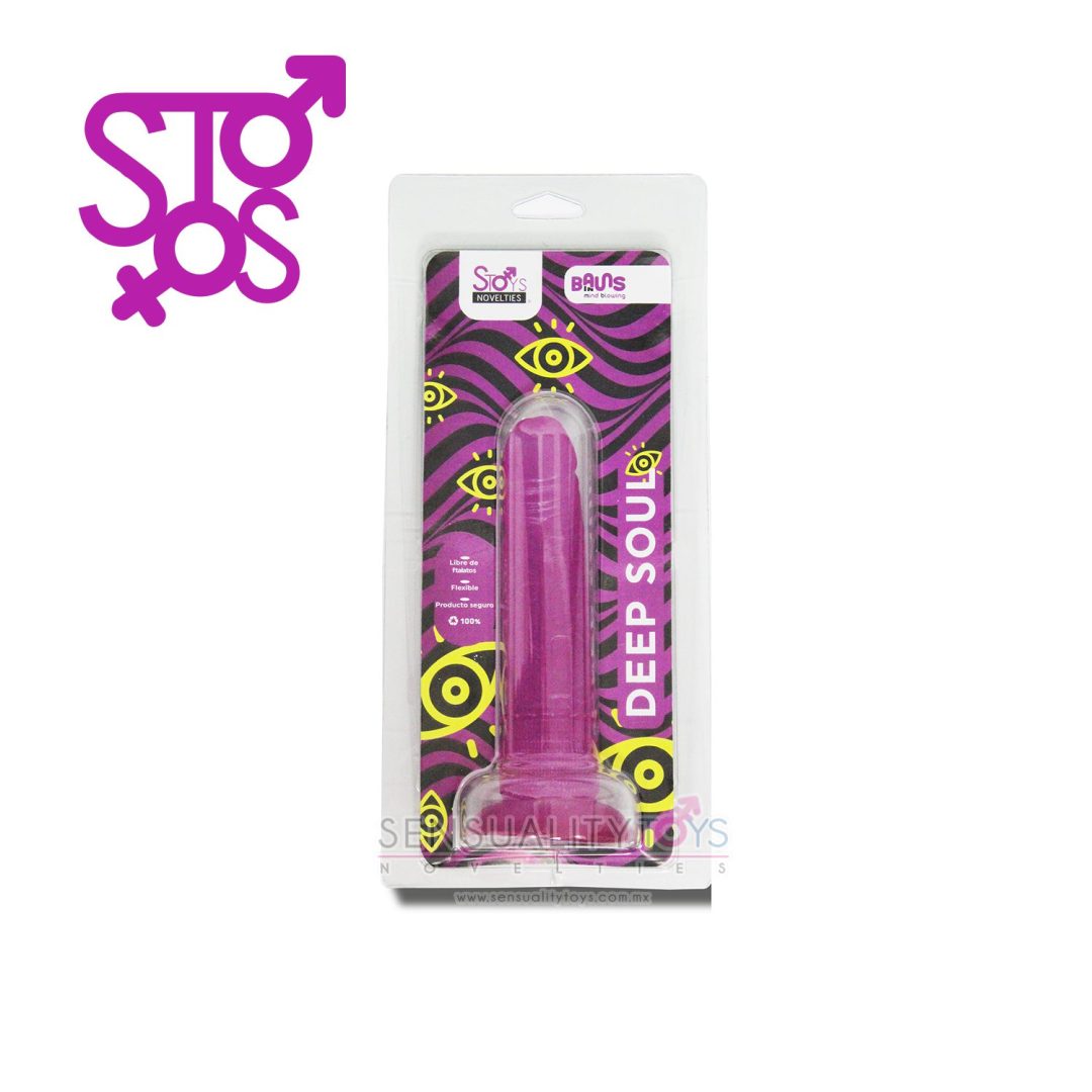 M011-A BAUNS IN - MIND BLOWING - 6.25" DILDO – DEEP SOUL