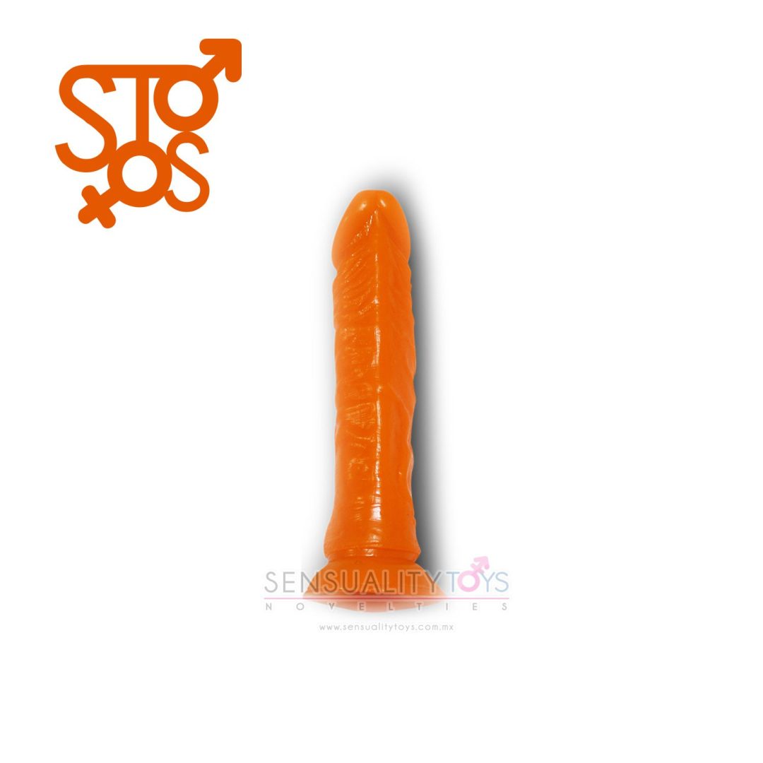 M011-F BAUNS IN - MIND BLOWING - 8" DILDO – HOT GINGER - Imagen 2