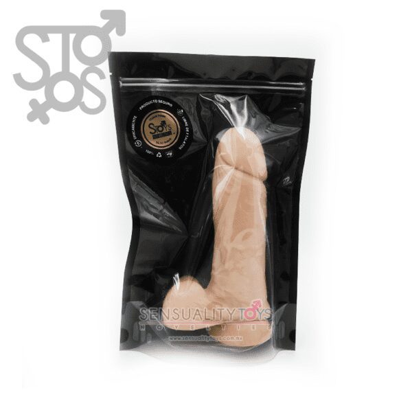 ST058 STOYS - 7" DILDO W/BALLS - FAT BOY - Imagen 2